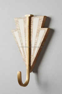 Accent Coat <b>Hook</b> Self <b>Adhesive</b> Cast Brass <b>Wall</b> <b>Hook</b> Multifunctional Holding Usage Personalized <b>Hooks</b> & holder - Product Image 5