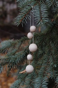 Wooden Christmas <b>Tree</b> <b>Ornaments</b> Modern Minimalist Handmade Home Decoration Customizable Color Size High Quality - Product Image 6