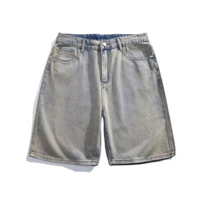 Pantalones Vaqueros Anchos de Mezclilla con Botones, Estilo Hip Hop, Casual, con Lavado Ácido, Corte Holgado, para Hombre, con Logotipo Personalizado del Fabricante, al por Mayor - Product Image 6