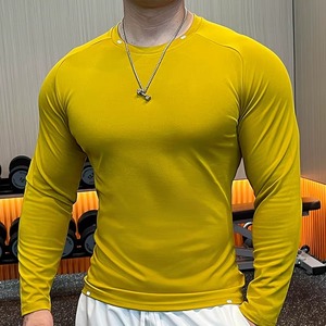 Custom Activewear <b>Compression</b> T <b>Shirt</b> Manufacturer Gym Fitness Clothing Polyester Spandex Embroidery Screen Print Bulk Wholesale - Product Image 4