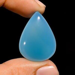 Calcaïdonie bleue de qualité standard, prix abordable, lot en gros, pierres précieuses en vrac, cabochons de tailles et formes variées - Product Image 3