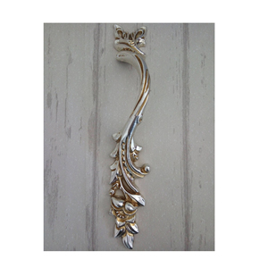 Brass Cabinet Door Handles Gold Finish Decorative Furniture Pulls Premium Wardrobe Drawer Handles Modern Kitchen Hardware - Product Image 1