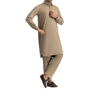 Shalwar Kameez pour hommes de haute qualité, dernier design islamique afghan, avec poches, faible MOQ, best-seller, ensemble de shalwar kameez pour hommes, coupe ajustée - Product Image 1