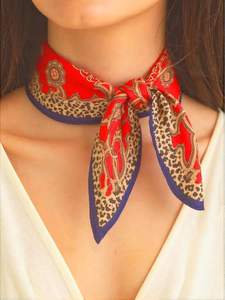 2026 New High Quality Cotton/Polyester Scarf <b>Bandana</b> <b>Men</b> Fashion Square Head Neck Scarf Hair Wrap Elegant Printed Windproof - Product Image 1