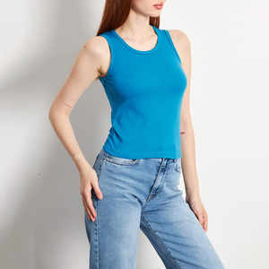 Comfortable Women High Quality <b>Low</b> MOQ Women Tank <b>Top</b> Best Manufactures <b>Low</b> MOQ Women Tank <b>Top</b> For Adults - Product Image 4