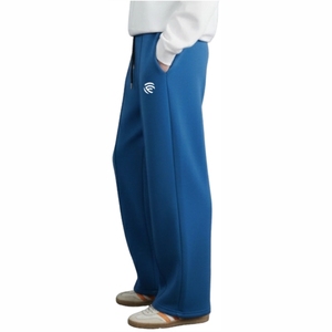 กางเกงขายาวสีน้ำเงินเข้มสำหรับผู้หญิง - Product Image 4