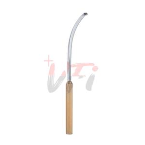 Retractor de los nervios de la frente endoscópico, instrumentos de cirugía plástica curvada izquierda de 17cm - Product Image 3
