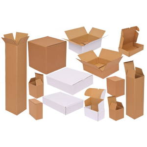 3 Ply White <b>Mailer</b> Box 4 x 4 x 1 Inch Strong Packing Box for <b>Shipping</b> Storage and Small Items - Product Image 5