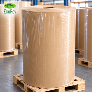 กระดาษคราฟท์สีน้ำตาล EcoRev เป็นมิตรกับสิ่งแวดล้อม สำหรับงาน DIY และทำของขวัญ - Product Image 3