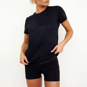 Camiseta de Mujer de Manga Corta, Diseño Ligero, Tejido Transpirable, Estilo Casual, Precio Razonable, Alta Calidad, Gran Venta - Product Image 5
