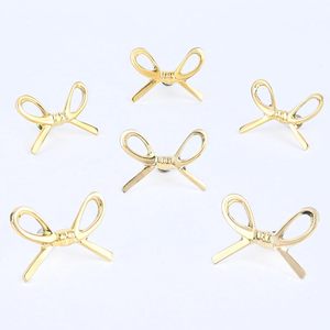 Wholesale Handmade Brass Bow <b>Knobs</b> <b>Gold</b> Cabinet Drawer <b>Door</b> Pulls Decorative Dresser Handles Vintage Furniture Hardware - Product Image 3