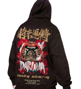 T-shirts OEM personnalisés 100% coton 480 GSM Impression de motifs de logo Sweatshirts pour hommes de base de haute qualité Sweatshirts à capuche grande taille Bangladesh - Product Image 1