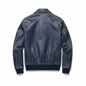 Vestes en cuir pour hommes, vestes personnalisées pour hommes, veste en cuir véritable pour hommes 2024, différents styles et designs - Product Image 3