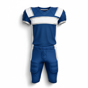 Uniforme de football américain de qualité supérieure, sublimation personnalisée, tissu élastique à séchage rapide, vêtements de sport professionnels pour équipes - Product Image 1