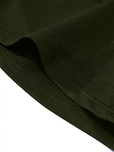 Shorts cargo pour hommes à taille élastique, décontractés, taille mi-haute, avec plusieurs poches, pour les voyages, le camping et le quotidien - Product Image 4