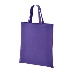 Sac fourre-tout en toile de coton tendance, poignée courte, minimaliste, écologique - Product Image 3