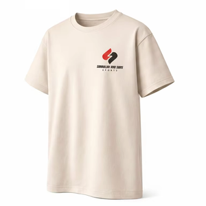 Camiseta Beige para Hombre con Logotipo Personalizado al por Mayor, Cuello Redondo, Sin Mangas, Informal, Transpirable, Ecológica, Fabricante OEM - Product Image 5