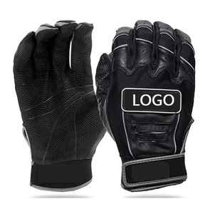 Gants de frappe de baseball en cuir Cabretta imperméables, à doigts séparés, pour gaucher, droitier, légers, durables, pour utilisation sur le terrain, unisexe - Product Image 2