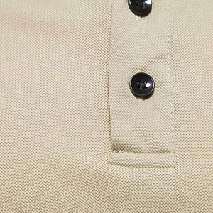 Ropa Casual Urbana de Alta Calidad para Hombre, Camiseta Polo con Nuevo Diseño, Estampado Floral, Patrón Sólido, Tejido de Punto, Venta al Por Mayor - Product Image 5