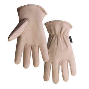 Guantes de Conducción de Piel de Vacuno de Primera Calidad, Elegantes y Transpirables, de Piel de Cordero, para Uso Diario, Trabajo, Tallas Grandes - Product Image 4