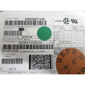 1 lot de 125 connecteurs Molex 0465567345 SeaRay Slim - Équipements et pièces semi-conductrices d'occasion fiables à l'échelle mondiale - Product Image 1