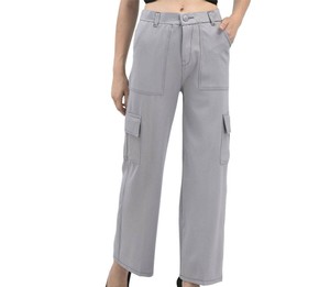 Pantalon Cargo Prix Usine Tissu Lavé Direct Usine pour Collections de Vêtements de Vacances et de Détail - Product Image 2