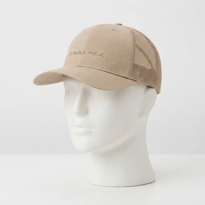 Gorra de béisbol tipo trucker de malla Custom One Apex con logo bordado, de algodón lavado, ajustable, unisex, estilo streetwear. - Product Image 1