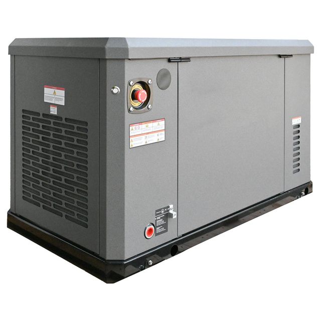 Dual Fuel 22Kw Max Power Standby Generator LCD Display AVR Voltage Regulation Whole Home Backup Natural Gas 20Kw Max Power