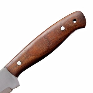 Cuchillo de Caza de Acero Inoxidable Nordic Forge, Hoja Fija de Grado Industrial, Punta Caída, Borde Biselado, 10 Pulgadas de Largo - Product Image 4