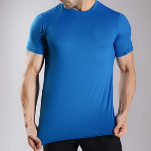 Camiseta Deportiva Casual para Hombre, Tallas Grandes, de Alta Calidad, en Blanco, Transpirable, de Algodón, Colores Personalizados, Venta al Por Mayor - Product Image 4