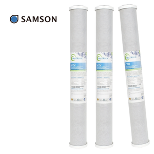 Carbone importé d'origine certifié NSF et WQA, haute efficacité, pour remplacement annuel du filtre à eau, matériau conforme à la norme certifiée NSF - Product Image 1