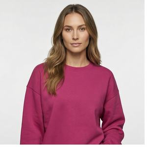 Nueva sudadera de mujer de gran venta, sudaderas informales cálidas de invierno con estampado de algodón personalizado para niñas con mangas largas 2025 - Product Image 1