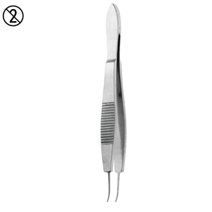 Pinzas LASIK Buratto de Acero Inoxidable, Instrumento Oftálmico Microquirúrgico Desechable de Un Solo Uso, Certificado CE ISO - Product Image 4