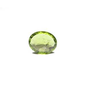 Emerald Cut 9.1 Carat Peridot Loose Gemstone for Fine Jewelry - Product Image 2