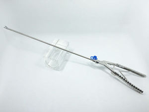 Porte-aiguille laparoscopique, instrument chirurgical manuel certifié CE Classe II, pour utilisation en chirurgie d'arthroscopie - Product Image 1