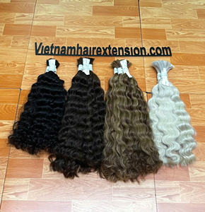 Cheveux vierges humains de haute qualité, ondulés, 100% Remy, extensions de cheveux du Vietnam - Product Image 5