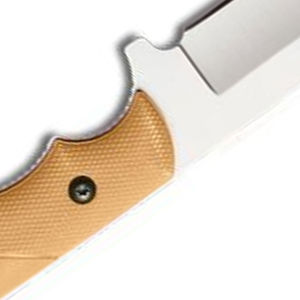 Cuchillo de Caza y Supervivencia de Alta Calidad 2022, Estilo Bowie, Hoja Dentada, Mango de Madera, Personalizable, Producto OEM - Product Image 6