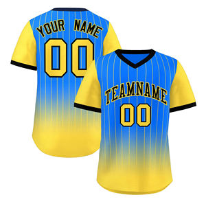 Camisetas de Béisbol con Cuello en V, Impresión Digital Personalizada, Transpirables, al por Mayor, Camisetas de Béisbol Lisas Baratas, Ropa Deportiva 100% Poliéster - Product Image 6