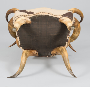 Chaise décorative en corne de buffle de qualité supérieure, style paon, meubles vintage en bois de luxe de NEHA ENTERPRISES - Product Image 6