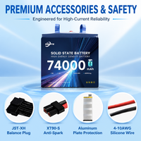 Batterie Lipo prismatique souple XINGTO 18S74Ah haute performance pour drone UAV nouvelle génération, moto électrique, cyclomoteur, kit scooter