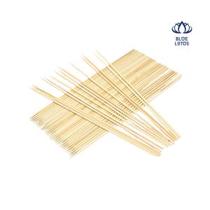 <b>BBQ</b> Bamboo Skewer Food Safe Bamboo Sticks for Meat Vegetable Marshmallow and Snack Serving Use - Product Image 1