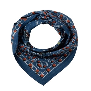 Wholesale Style Designer <b>Square</b> Low MOQ Bandana Custom size Printing Customization Ethnic <b>Scarf</b> <b>Scarves</b> - Product Image 1