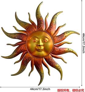 Gran calidad a precio razonable. Lujosa decoración de pared de hierro para sala de estar. Escultura artística de metal. - Product Image 6