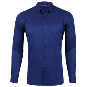 Camisa de oficina blanca de manga larga para hombre, ropa de trabajo, camisa de vestir informal de negocios para profesionales - Product Image 2
