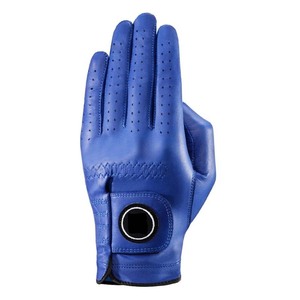 Nouveau gant de golf en cuir véritable orange pour main gauche, antidérapant, logo personnalisé, durable, compatible avec les écrans tactiles, léger, pour femmes - Product Image 2