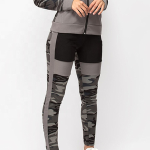 Women's <b>Camouflage</b> Tracksuit Full Sleeve Turtleneck Zipper Sporty Fit Autumn Wear With Side Pockets - Product Image 4