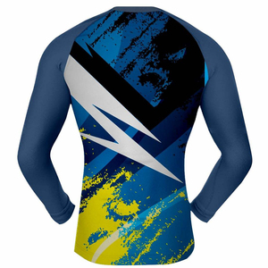 2026 New Arrival Sublimation Printing Rash Guard High Quality Slim Fit Rash Guard for Men Top Seller Men's <b>Compression</b> <b>Shirt</b> - Product Image 2