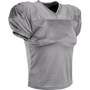 Maillot de football américain personnalisé 100 % polyester respirant imprimé, col en V, manches courtes, uniforme d'équipe, équipement d'entraînement et de match OEM - Product Image 3
