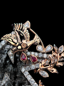 Excellent Quality <b>Statement</b> <b>Necklace</b> 925 Silver Punk Style Crystal Rhinestone Pendant Unisex Everyday Wear Available for Sale - Product Image 5