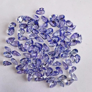 Tanzanita natural tallada en forma de pera de 7*5 mm, 64.18 quilates, calidad AAA, brillo AAA y color agradable, perfecta para cualquier creación de joyería a precio económico. - Product Image 6